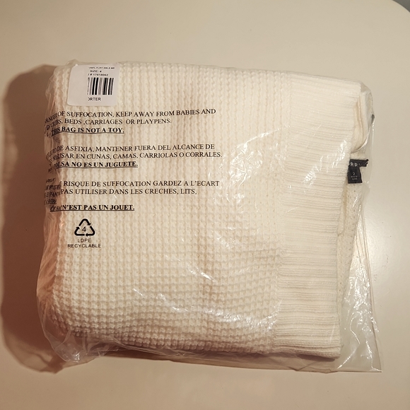 ❤️NWT VINTAGE TORRID CARDIGAN SWEATER - IVORY WAFFLE WEAVE - OPEN FRONT SIZE 2X - Picture 5 of 12